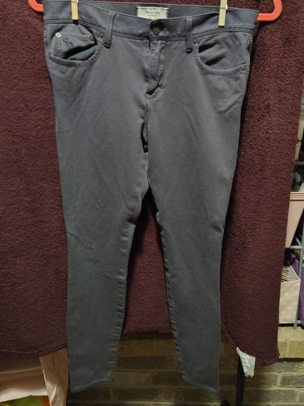 Ladies 'Abercrombie & Fitch' High Rise Skinny Jeans Size 6
